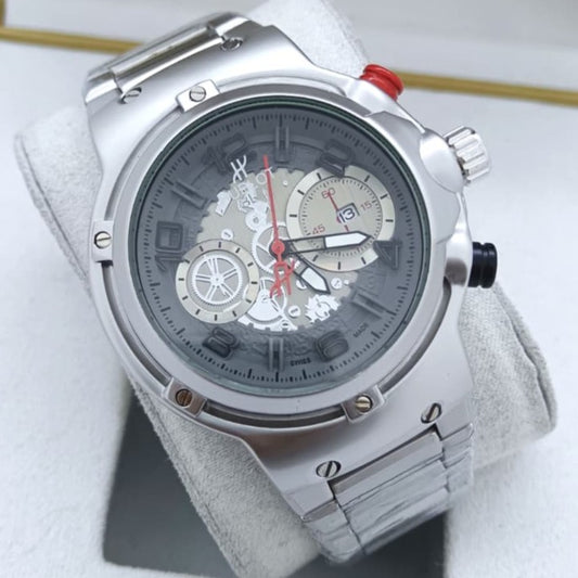 HUBLOT WATCH WITH MILITARY LOOKS  2 YEARS SERVICE WARRANTY CHRNOMETER  NOW NATIONAL DAY OFFER PRICE RUNNING | HUBLOT CB  1333536