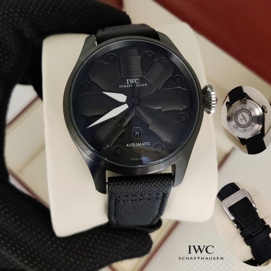 LUXURY INGENIEUR AUTOMATIC CHRNOGRAPH  A LEGEND IN ITS TIME , A LEGEND TODAY IWC SCHAFFHAUSEN | IWC 155537