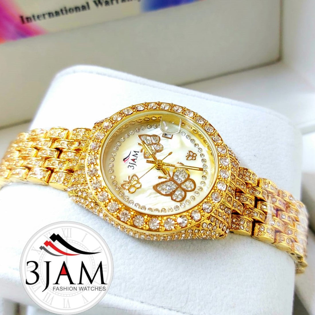 EXCLUSIVE HIGH END LUXURY LADIES WATCH | BEAUTY QUEEN 56554