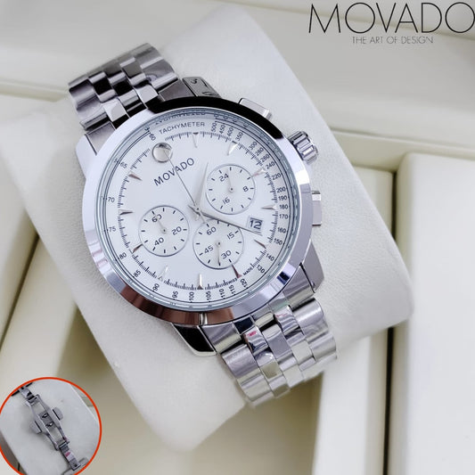 The name "Movado," meaning "always in motion" BEST CHRNOGRAPH MOVADO WATCH WITH HIGH PERFORMANCE NOW IN OMAN| MOVADO CHRNO 133996
