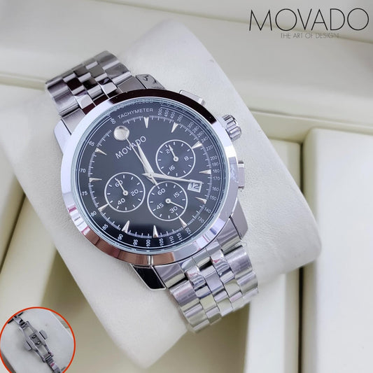 The name "Movado," meaning "always in motion" BEST CHRNOGRAPH MOVADO WATCH WITH HIGH PERFORMANCE NOW IN OMAN| MOVADO CHRNO 133998