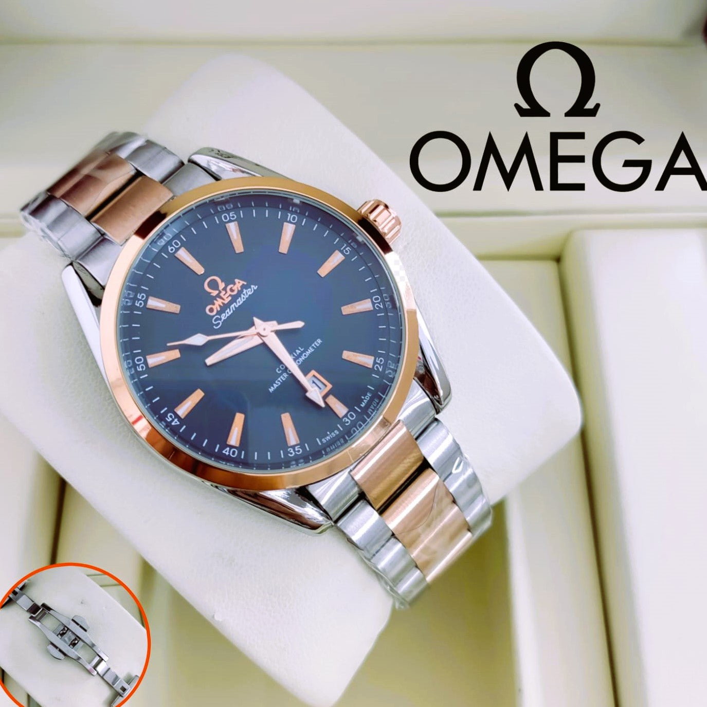 OMEGA SEAMASTER EXCELLENT MANS WATCH WITH HIGH PREMIUM QUALITY| OMEGA SEAMASTER 003