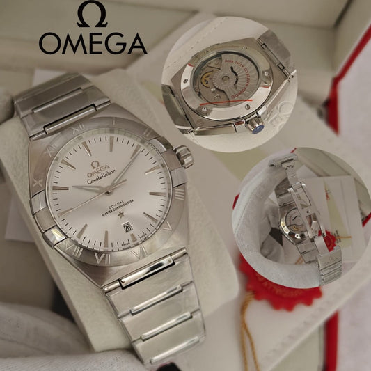 OMEGA CONSTELLATION AUTOMATIC FULL STEEL BODY LUXURY WATCH 5 YEARS WARRANTY VERY HIGH VOLTAGE WATCH | OMEGA CONSTELLATION 1999773