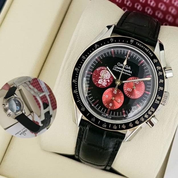 LUXURY  OMEGA SPEEDMASTER  VERY PREMIMUM WATCH FULL METAL CHRNOGRAPH  EXCLUSIVE ROYAL WATCH NOW ALLOVER IN OMAN  | OMEGA SPEEDMASTER 133359597