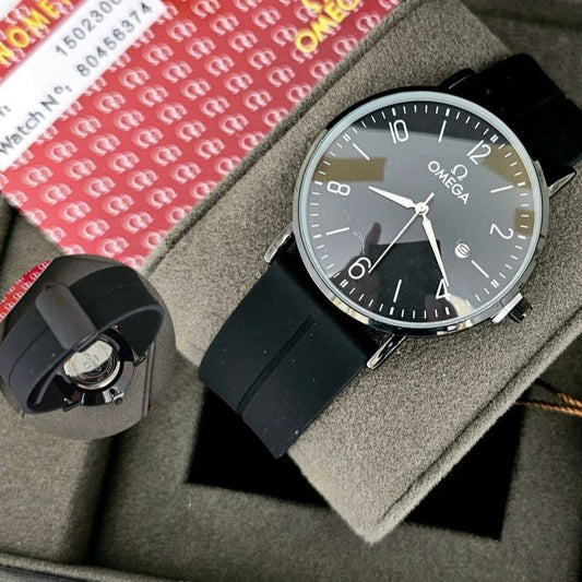 OMEGA RUBBER STRAP WATCH NEW DESIGN JUST ARRIVAL | OMEGA STRAP 555218