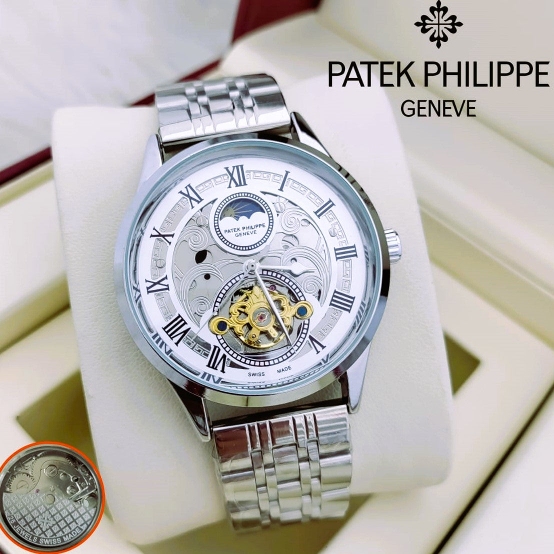 1:1 LUXURY PREMIUM QUALITY AUTOMATIC PATEK PHILIPPE WATCH | PP MECHANICAL 53117