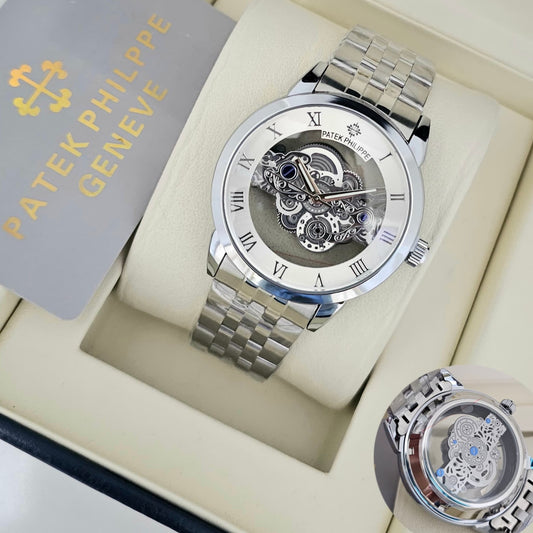 PATEK PHILIPPE OPEN MACHINE METAL BODY TRANSPARENT AWESOME LOOKS NOW ALL OVER IN OMAN | PATEK PHILIPPE  TP M 1391391