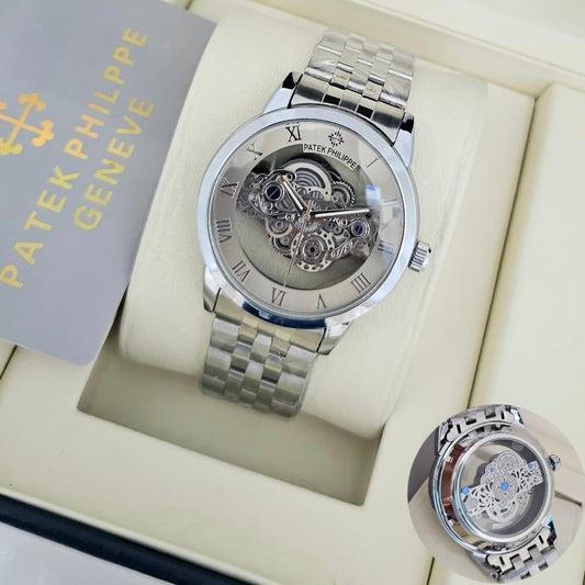 PATEK PHILIPPE OPEN MACHINE METAL BODY TRANSPARENT AWESOME LOOKS NOW ALL OVER IN OMAN | PATEK PHILIPPE  TP M 1391393