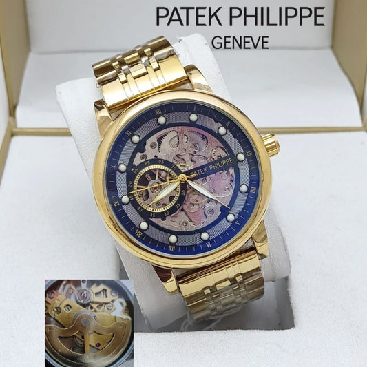 AUTOMATIC PATEK PHILIPPE WATCH STAINLESS STEEL BODY COLOUR GURANTEED  | PP MECHANICAL 1333917155