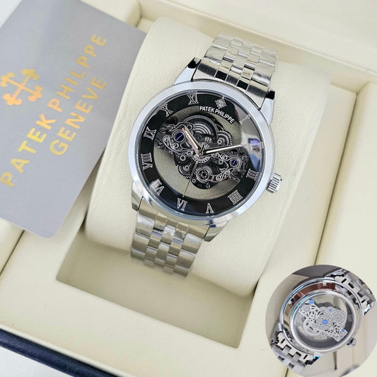 PATEK PHILIPPE OPEN MACHINE METAL BODY TRANSPARENT AWESOME LOOKS NOW ALL OVER IN OMAN | PATEK PHILIPPE  TP M 1391394