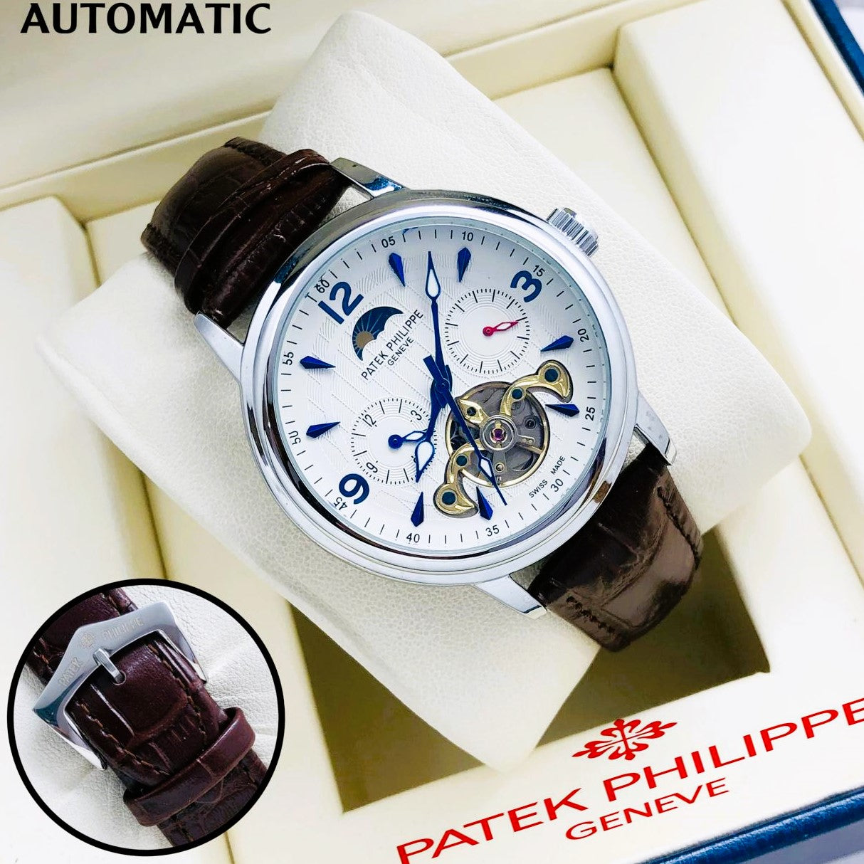 1:1 LUXURY PATEK PHILIPPE GENEVE THE SUPER MODEL JUST ARRIVED| PATEK GENEVE 06315