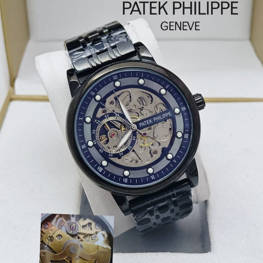 AUTOMATIC PATEK PHILIPPE WATCH STAINLESS STEEL BODY COLOUR GURANTEED  | PP MECHANICAL 1333917159