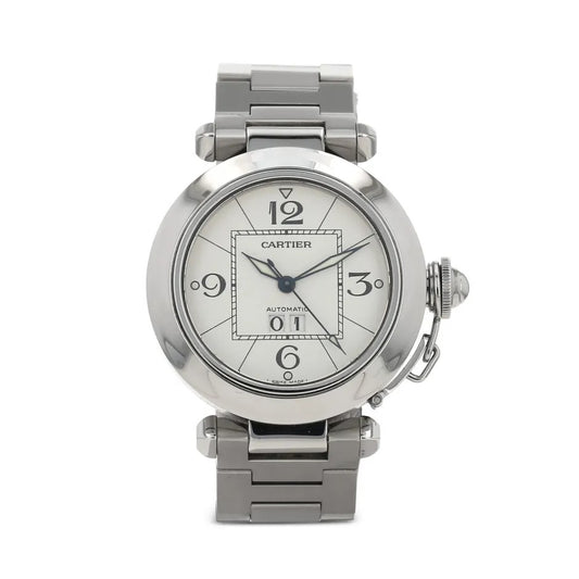 LUXURY CARTIER PASHA WITH AUTOMATIC STEEL BODY FULL ROYAL OF CLASS  | CARTIER PASHA ROYAL 1355772