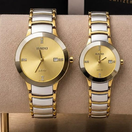 RADO COUPLE WATCH VERY DEMANDING NEW SHIPMENT ARRIVED NOW ALLOVER IN OMAN | RADO COUPLE WATCH 1557799