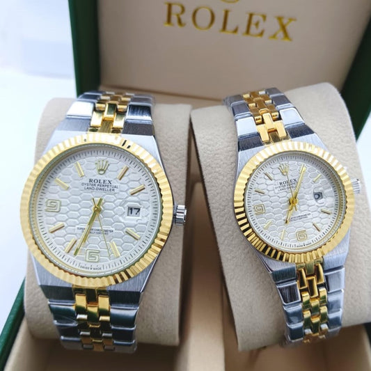 ROLEX COUPLE WATCH WITH BIG DISCOUNT WITH COUPLE ROLEX BOX| ROLEX COUPLE 1117541