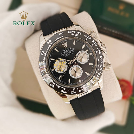 LUXURY ROLEX DAYTONA RUBBER STRAP MASTER NOW NEW COLOURS ARRIVED |ROLEX DAYTONA  RS 15557997