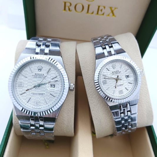 ROLEX COUPLE WATCH WITH BIG DISCOUNT WITH COUPLE ROLEX BOX| ROLEX COUPLE 1117542