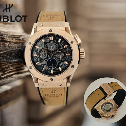 LUXURY HUBLOT CLASSIC AEROFUSION  MOONPHASE AUTOMATIC VERY ROYAL WATCH EXCLUSIVE COLLECTIONS NOW ALLOVER IN OMAN | HUBLOT AM A 17799593