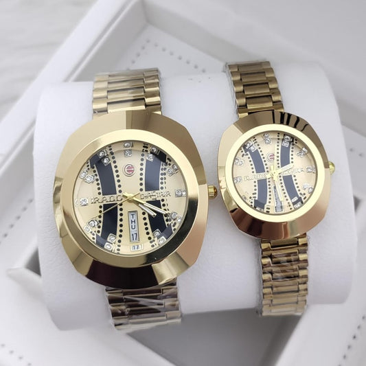 RADO COUPLE WATCH WITH HIGH QUALITY A GRADE PRODUCT | RADO COUPLE 586716