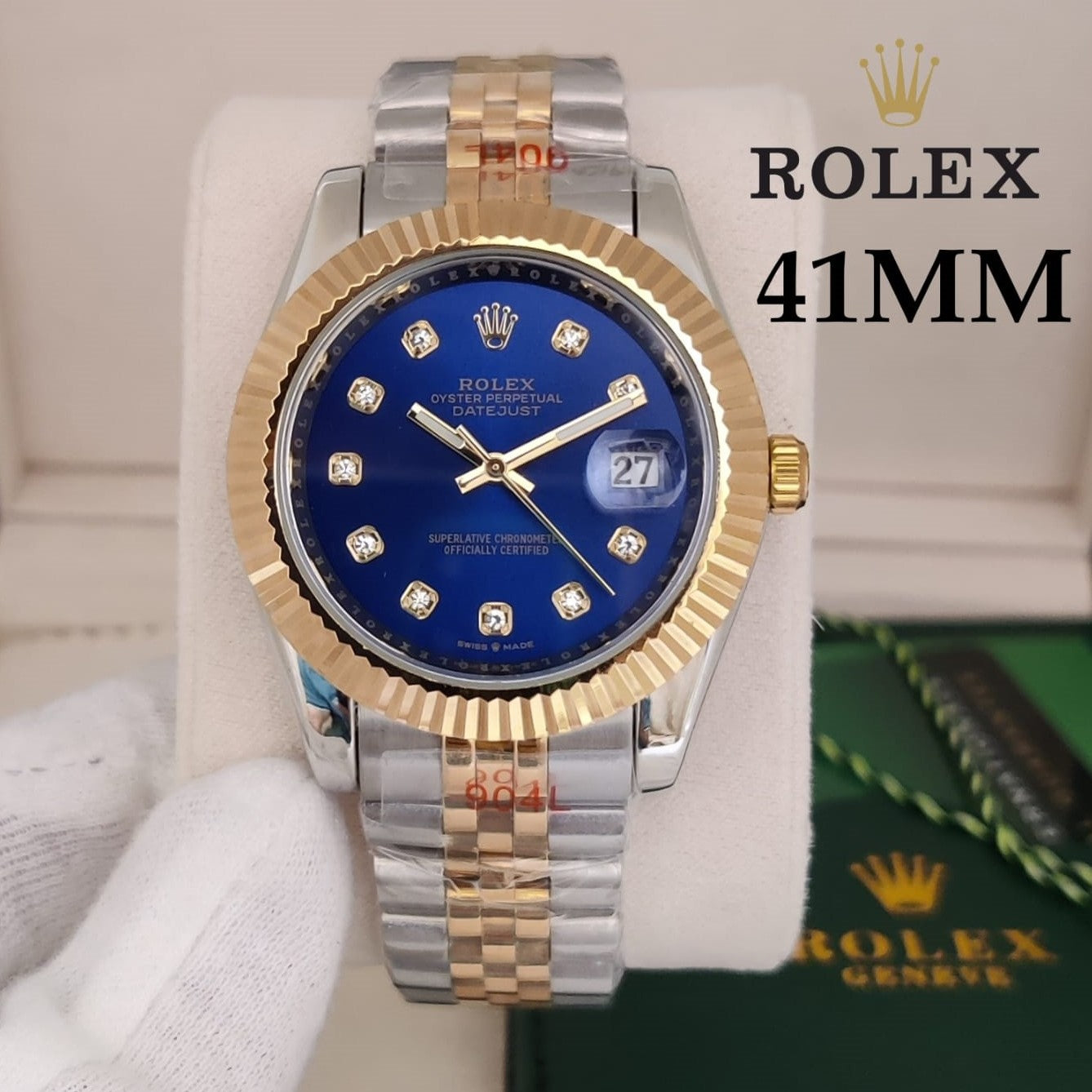 ROLEX OYESTER SS METAL BODY COLOUR GUARANTEE 5 YEARS HIGH PERFORMANCE | ROLEX METAL 15347