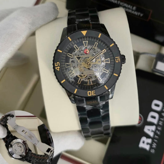 LUXURY RADO CAPTAIN COOK HIGHTECH CERAMIC AUTOMATIC ESCALATOR TOP DEMANDING WATCH NOW ALLOVER IN OMAN | RADO CAPTAIN AC S 155571777151