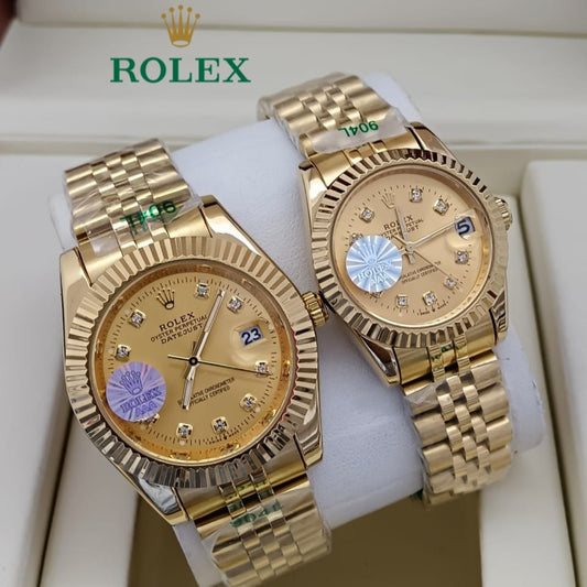 FOR THE VERY FIRST TIME ROLEX FIRST COPY COUPLE WATCH NATIONAL DAY OFFER PRICE BIG SALE | ROLEX COUPLE 13391971