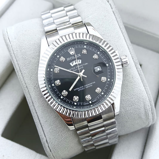 ROLEX OYSTER MENS WATCH WITH 1 YEAR SERVICE WARRANTY VERY HIGH QUALITY| ROLEX 321091