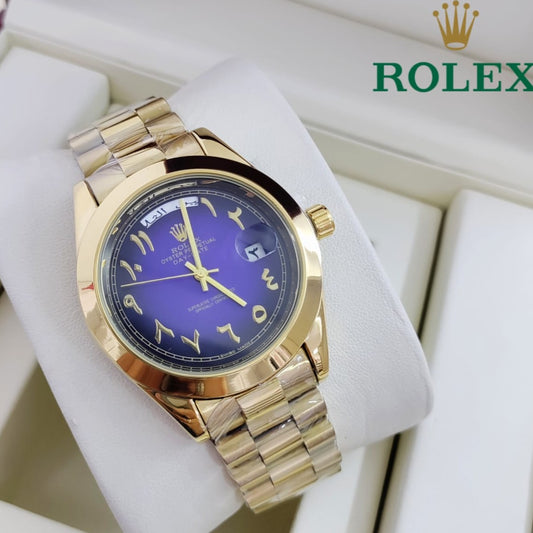ROLEX DAY DATE WITH ARABIC DIAL STAINLESS STEEL VERY HIGH QUALITY NOW ALLOVER IN OMAN| ROLEX AD 155791331
