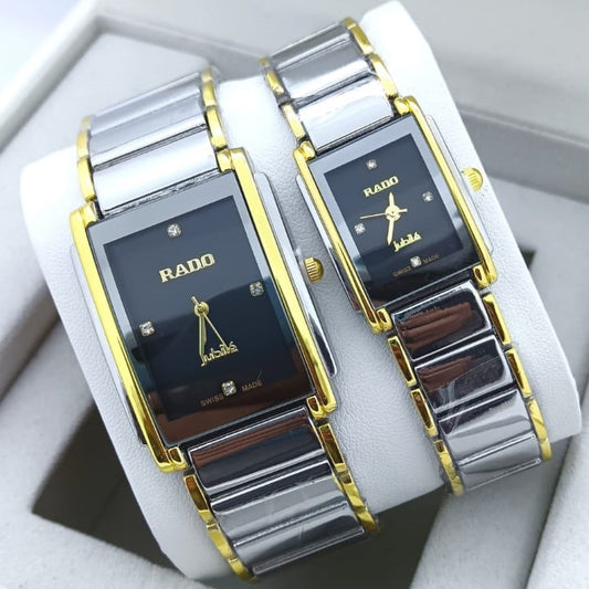 RADO JUBILE SQUARE SHAPE COUPLE WATCH VERY HIGH QUALITY | RADO COUPLE JUBILE 7997631