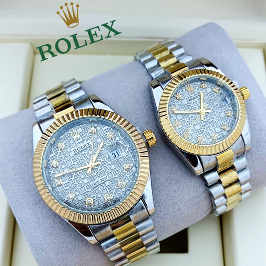 ROLEX COUPLE WATCH WITH BIG DISCOUNT WITH COUPLE ROLEX BOX| ROLEX COUPLE 78793