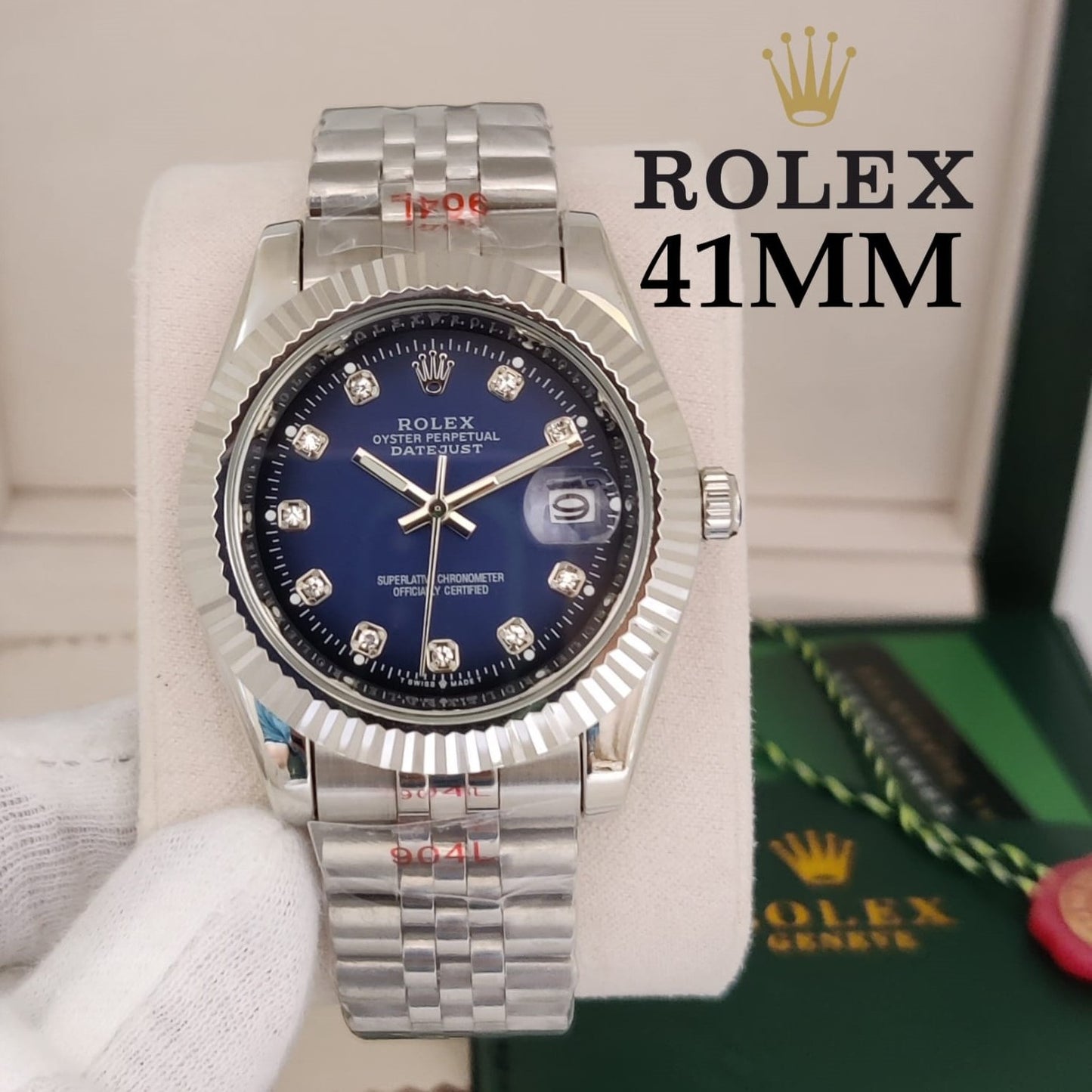 ROLEX OYESTER SS METAL BODY COLOUR GUARANTEE 5 YEARS HIGH PERFORMANCE | ROLEX METAL 15354
