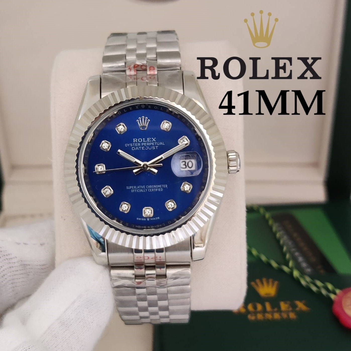 ROLEX OYESTER SS METAL BODY COLOUR GUARANTEE 5 YEARS HIGH PERFORMANCE | ROLEX METAL 15355