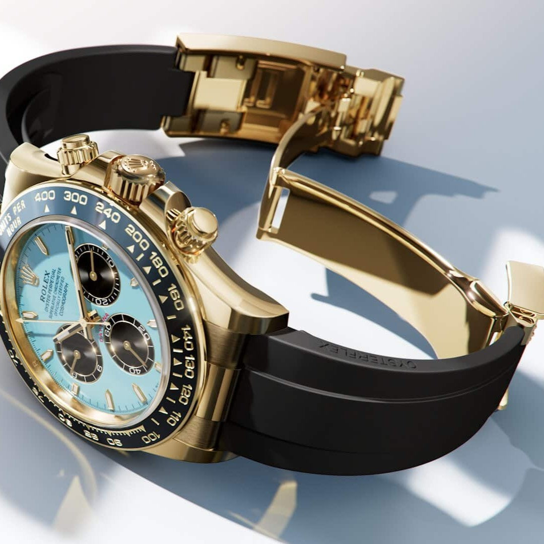 LUXURY ROLEX DAYTONA RUBBER STRAP MASTER WITH ORIGINAL ROLEX BIG BOX|ROLEX STRAP 135537