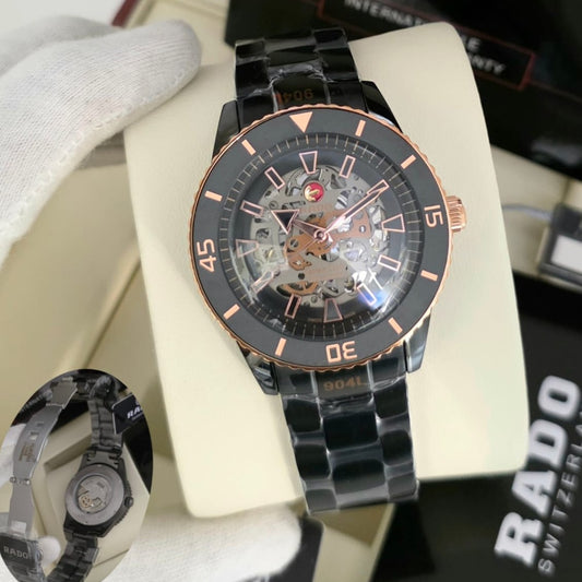 LUXURY RADO CAPTAIN COOK HIGHTECH CERAMIC AUTOMATIC ESCALATOR TOP DEMANDING WATCH NOW ALLOVER IN OMAN | RADO CAPTAIN AC S 155571777152