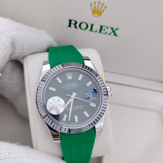 LUXURY ROLEX AIR KING RUBBER STRAP  WITH ORIGINAL ROLEX BIG BOX|ROLEX AIR KING 13357191
