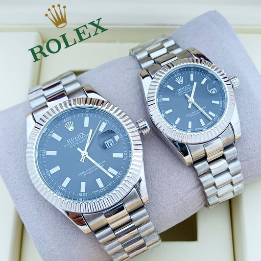 ROLEX COUPLE WATCH WITH BIG DISCOUNT WITH COUPLE ROLEX BOX| ROLEX COUPLE 78782