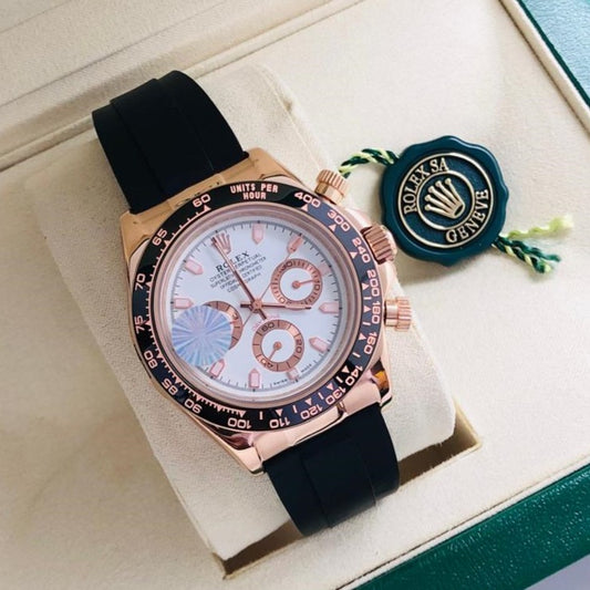 LUXURY ROLEX DAYTONA RUBBER STRAP MASTER WITH ORIGINAL ROLEX BIG BOX|ROLEX STRAP 135533