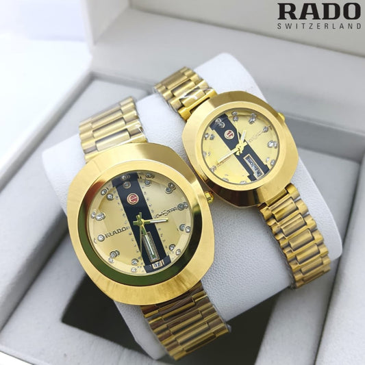 RADO COUPLE WATCH WITH HIGH QUALITY A GRADE PRODUCT | RADO COUPLE 586793