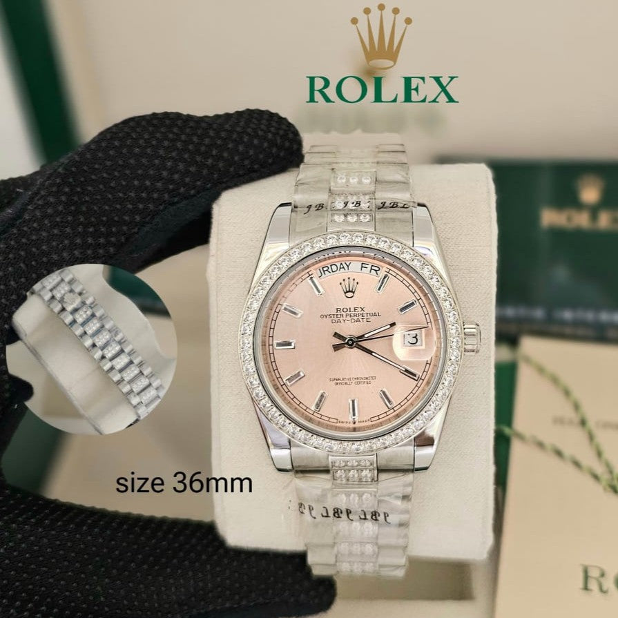 LUXURY LADIES ROLEX WATCH FULL AUTOMATIC VERY PREMIUM EXCELLENT PERFORMANCE | ROLEX QUEEN 1933995