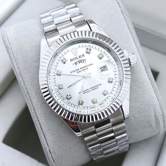 ROLEX OYSTER MENS WATCH WITH 1 YEAR SERVICE WARRANTY VERY HIGH QUALITY| ROLEX 321093
