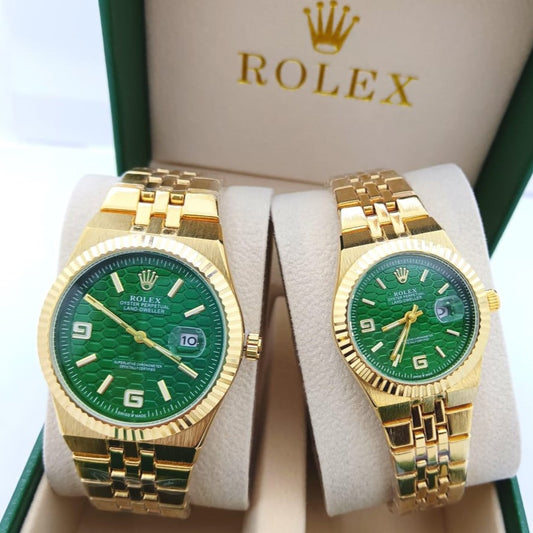 ROLEX COUPLE WATCH WITH BIG DISCOUNT WITH COUPLE ROLEX BOX| ROLEX COUPLE 1117534
