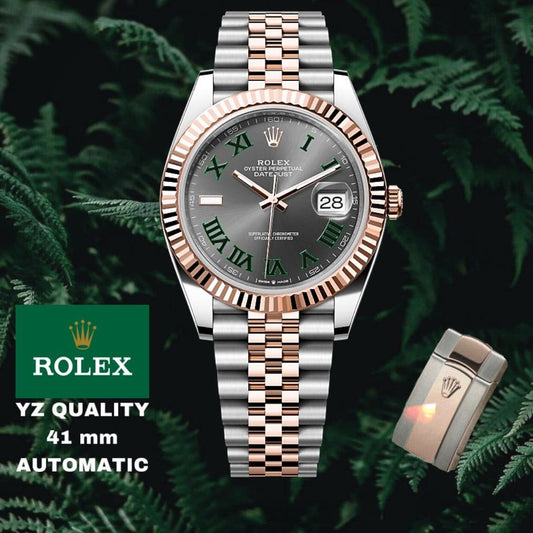 LUXURY ROLEX PERPETUAL HIGH GRADE 5 YEARS WARRANTY WITH ORIGINAL BOX| ROLEX P 122521