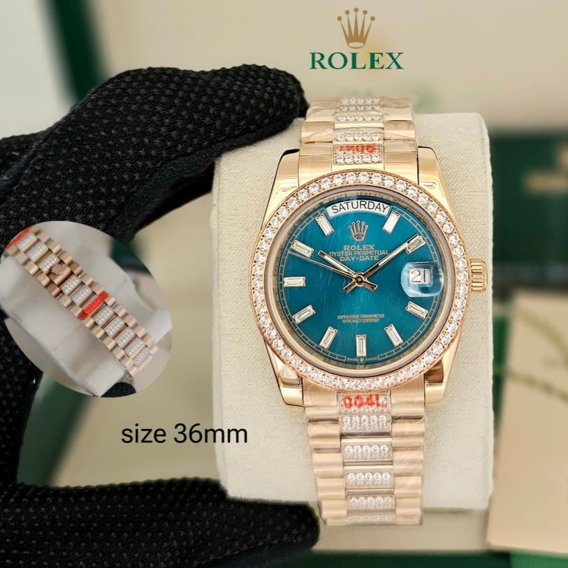 LUXURY LADIES ROLEX WATCH FULL AUTOMATIC VERY PREMIUM EXCELLENT PERFORMANCE | ROLEX QUEEN 1933997