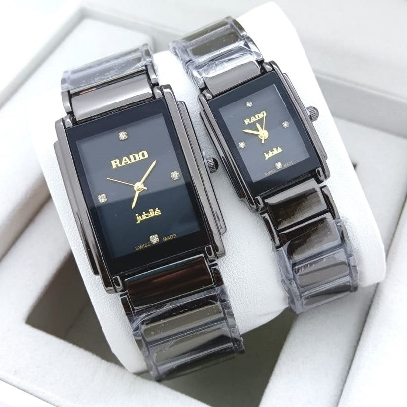 RADO JUBILE SQUARE SHAPE COUPLE WATCH VERY HIGH QUALITY | RADO COUPLE JUBILE 7997634