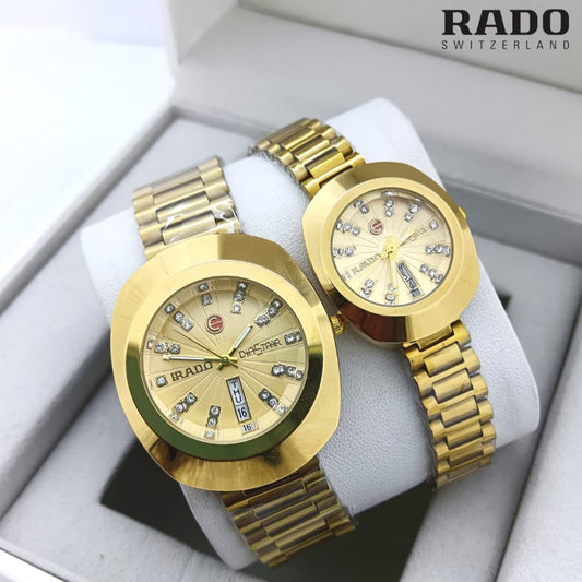 RADO COUPLE WATCH WITH HIGH QUALITY A GRADE PRODUCT | RADO COUPLE 586794