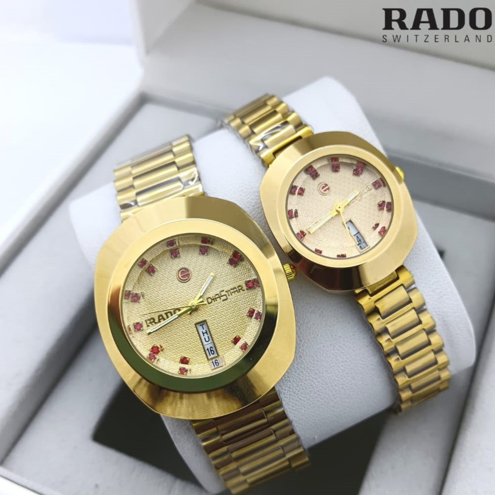 RADO COUPLE WATCH WITH HIGH QUALITY A GRADE PRODUCT | RADO COUPLE 586795