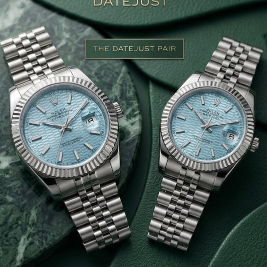 ROLEX COUPLE WATCH WITH BIG DISCOUNT WITH COUPLE ROLEX BOX| ROLEX COUPLE 1333757799