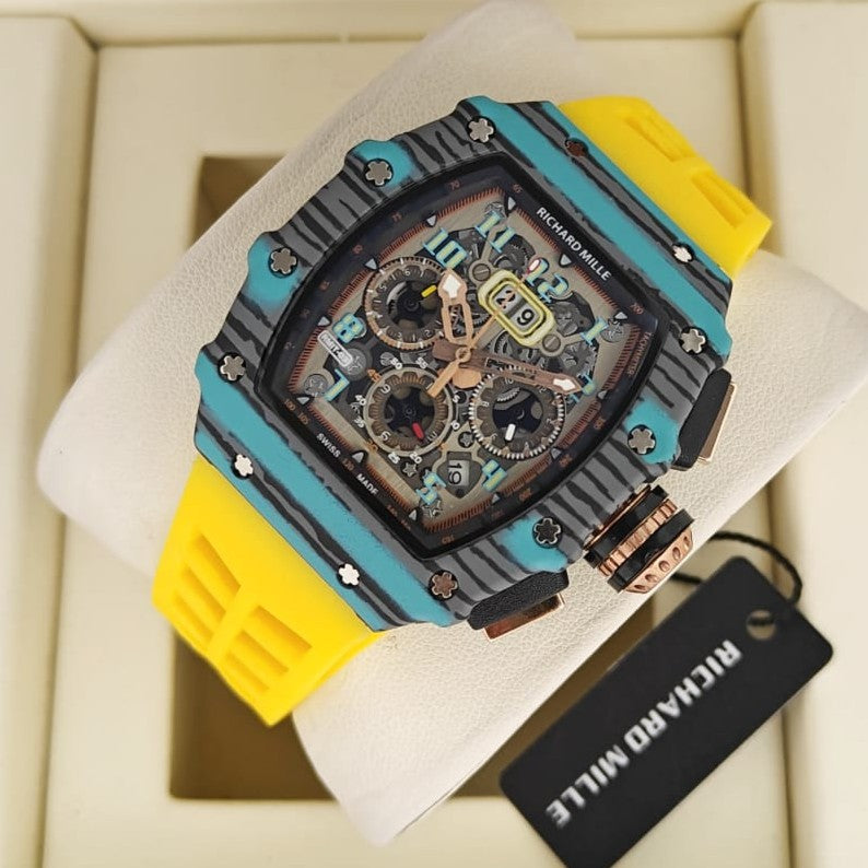 RICHARD MILLE CHRNOGRAPH ....STYLE HAS NO LIMITES PASSION IS INCREDIBLE JUST GO ON |RICHARD RM CHRNO 1995975