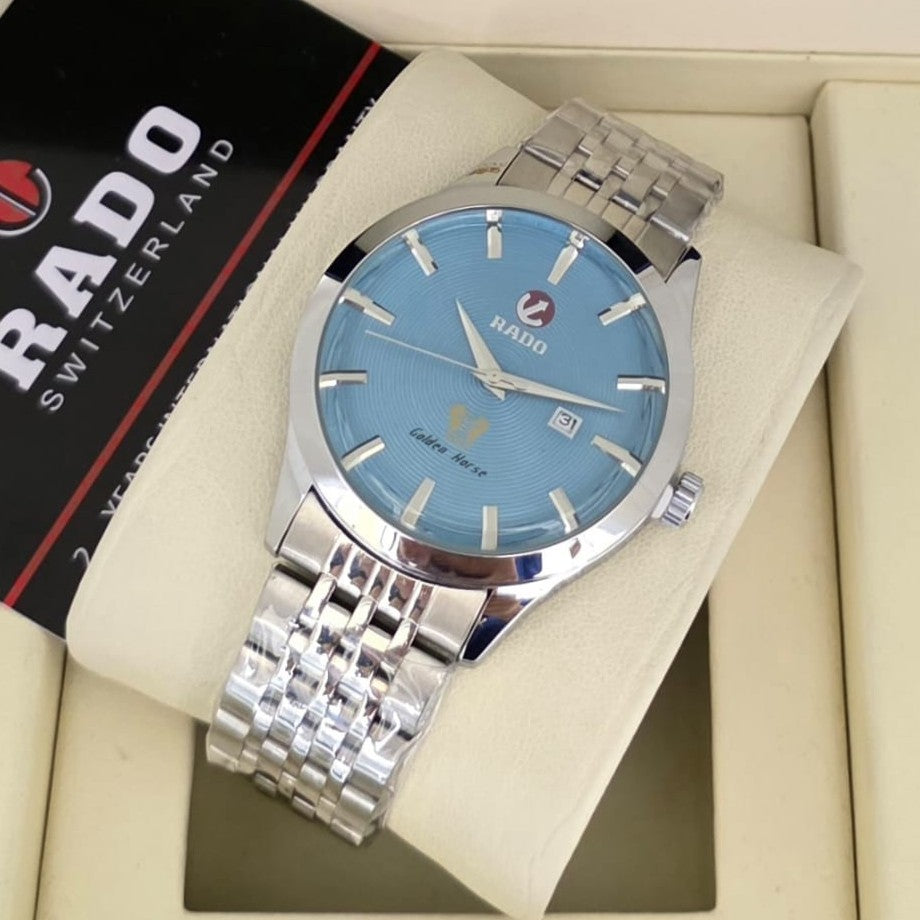 JUST ARRIVED RADO GOLDEN HORSE FULL METAL BODY 2 YEARS MACHINE WARRANTY HIGH PERFORMANCE NOW ALL OVER IN OMAN | RADO GOLDEN HORSE 199975