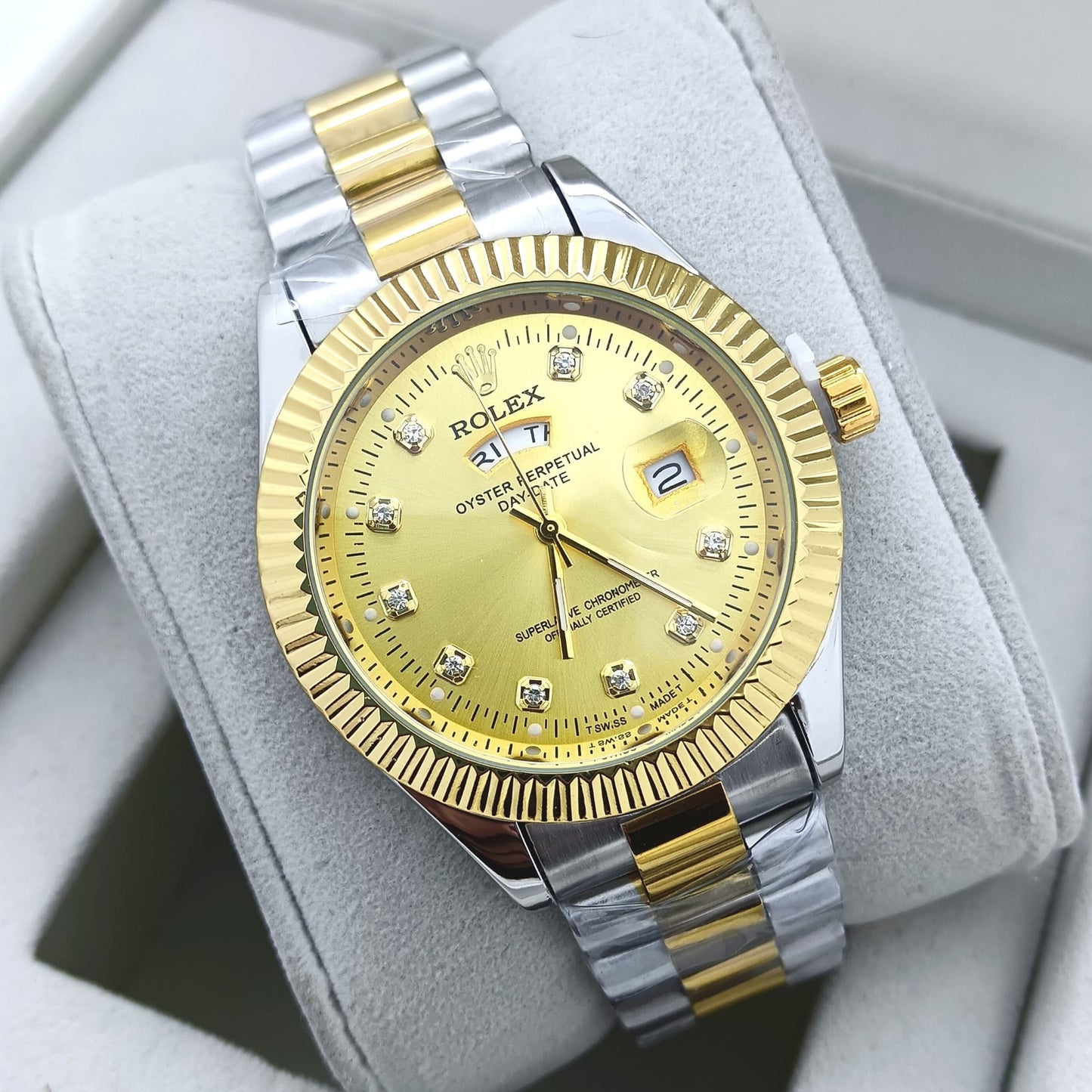 ROLEX OYSTER MENS WATCH WITH 1 YEAR SERVICE WARRANTY VERY HIGH QUALITY| ROLEX 321095